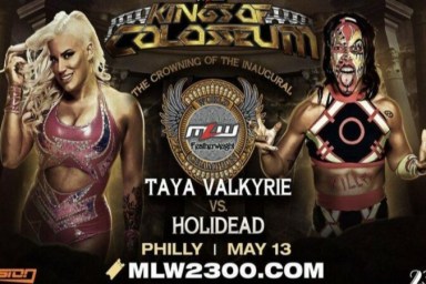 MLW Kings of Colosseum Taya Valkyrie Holidead
