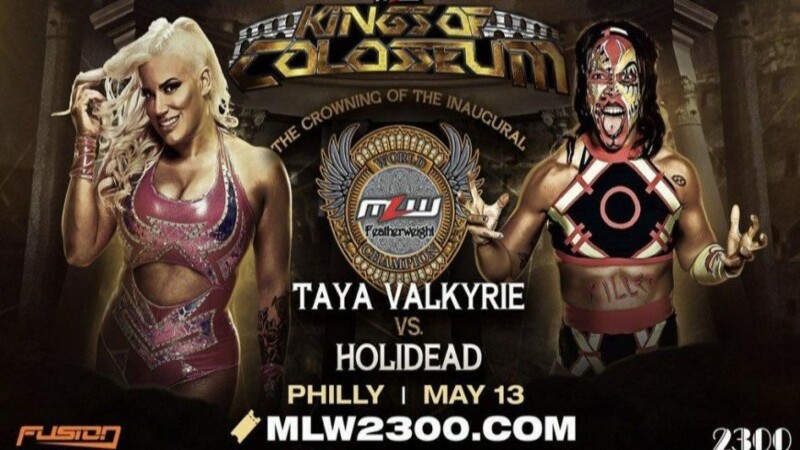 MLW Kings of Colosseum Taya Valkyrie Holidead