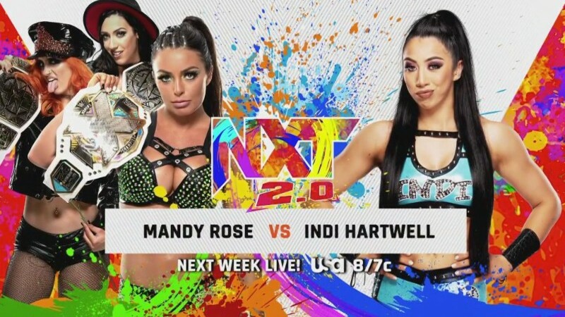 Mandy Rose Indi Hartwell WWE NXT