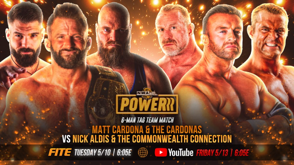 NWA Powerrr Matt Cardona Nick Aldis Commonwealth Connection
