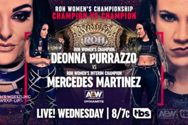 Ring of Honor Purrazzo Martinez