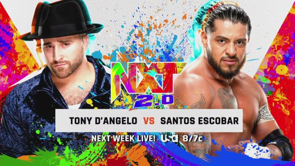 Tony D'Angelo Santos Escobar WWE NXT