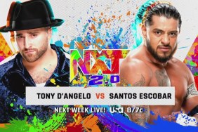 Tony D'Angelo Santos Escobar WWE NXT