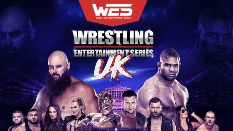 Wrestling Entertainment Series UK Adam Scherr CJ Perry