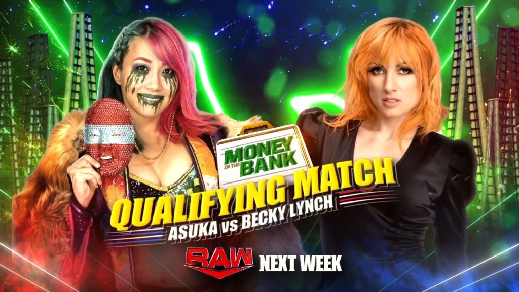 Asuka Becky Lynch WWE RAW