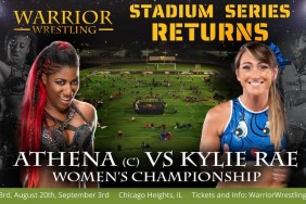 Athena Kylie Rae Warrior Wrestling Stadium Series