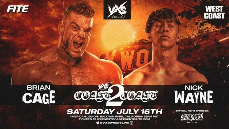 Brian Cage Nick Wayne VXS