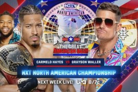 Carmelo Hayes Grayson Waller WWE NXT Great American Bash