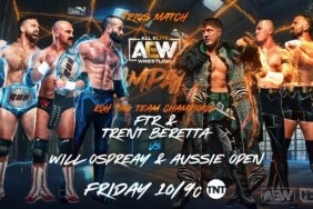 FTR Trent Beretta vs. Will Ospreay Aussie Open AEW Rampage