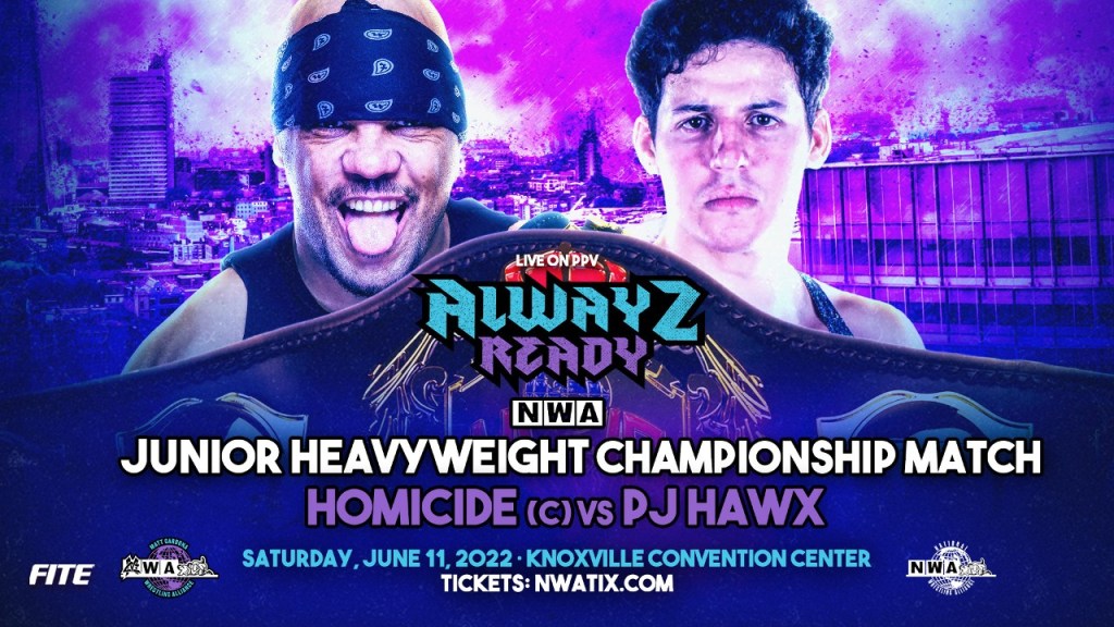 NWA Alwayz Ready Homicide PJ Hawx
