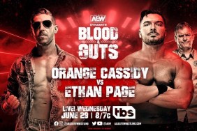 Orange Cassidy Ethan Page AEW Dynamite Blood And Guts