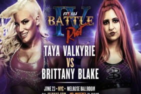 Taya Valkyrie Brittany Blake MLW Battle Riot