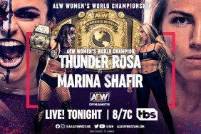 Thunder Rosa Marina Shair AEW Dynamite