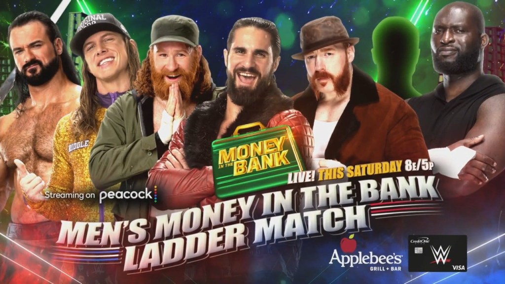 WWE Men's Money In The Bank Match