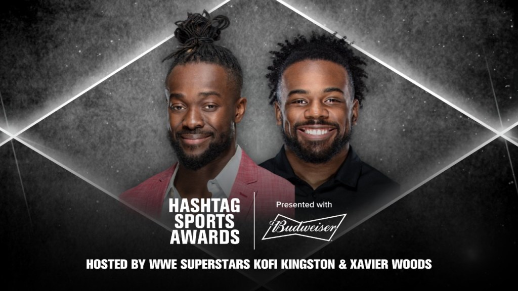 Xavier Woods Kofi Kingston Hashtag Sports Awards