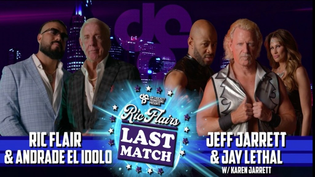 Ric Flair Andrade Jay Lethal Jeff Jarrett
