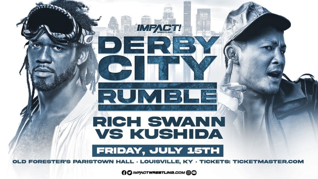 Rich Swann KUSHIDA IMPACT Wrestling Derby City Rumble