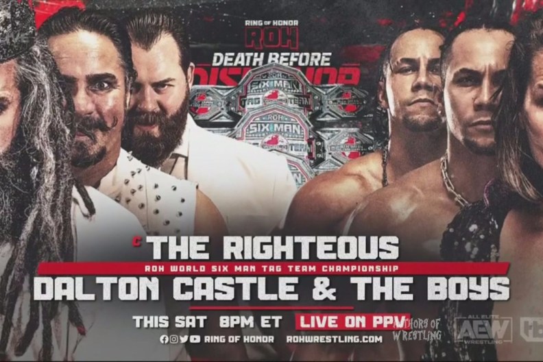 Righteous Dalton Castle The Boys ROH Death Before Dishonor