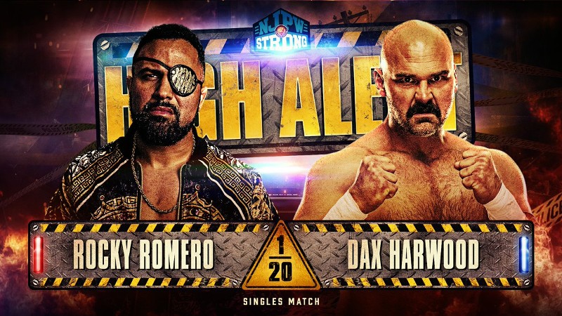 Rocky Romero Dax Harwood NJPW STRONG High Alert