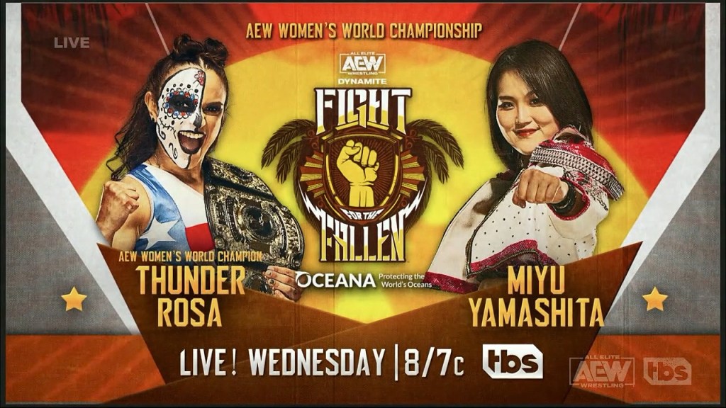 Thunder Rosa Miyu Yamashita AEW Dynamite