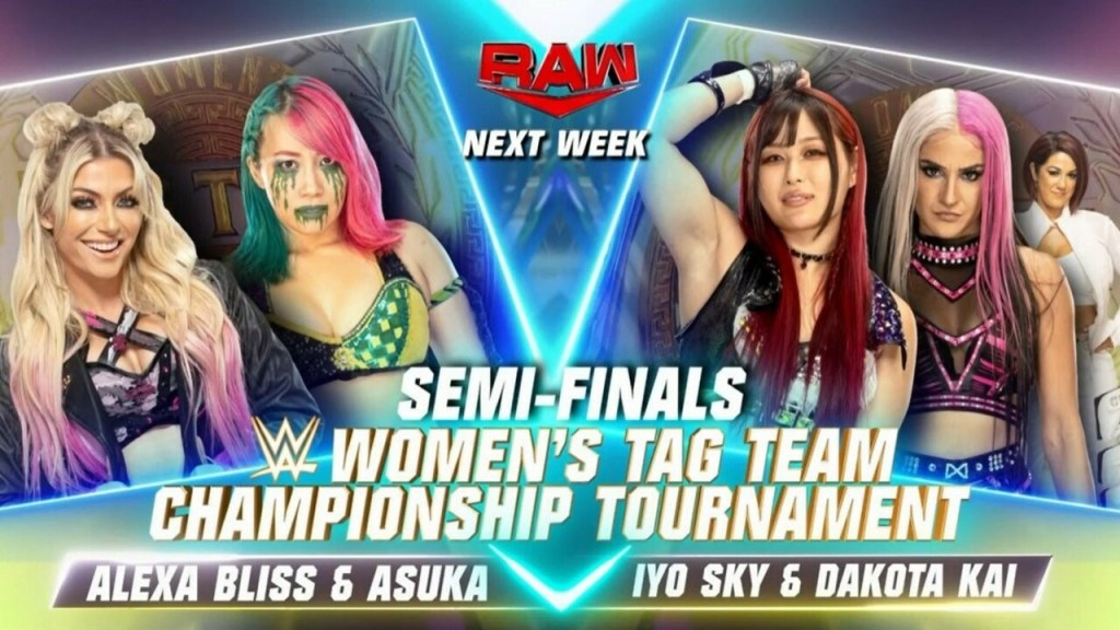 Alexa Bliss Asuka IYO Sky Dakota Kai WWE RAW