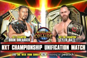 Bron Breakker Tyler Bate WWE NXT Worlds Collide