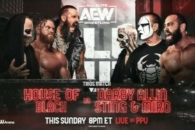 House of Black Darby Allin Sting Miro AEW All Out 2