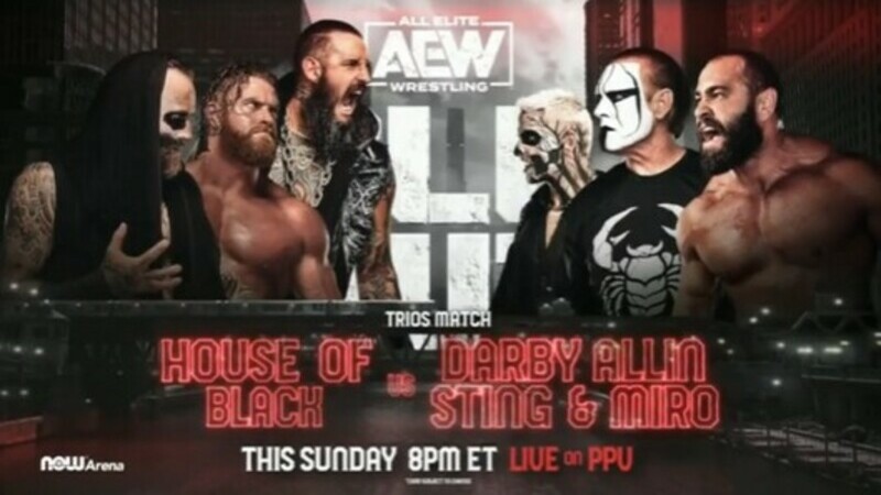 House of Black Darby Allin Sting Miro AEW All Out 2