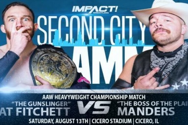 IMPACT Wrestling Second City Slamm AAW Title Mat Fitchett Manders