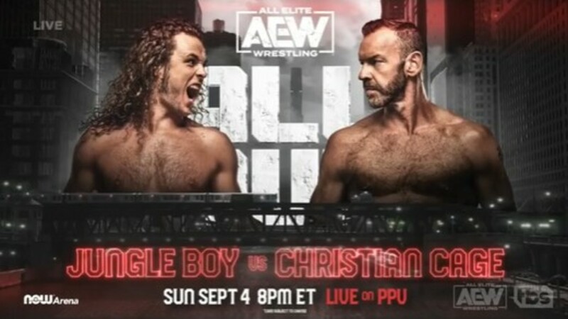 Jungle Boy Christian Cage AEW All Out