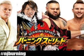 Kazuchika Okada Hiroshi Tanahashi NJPW Burning Spirit