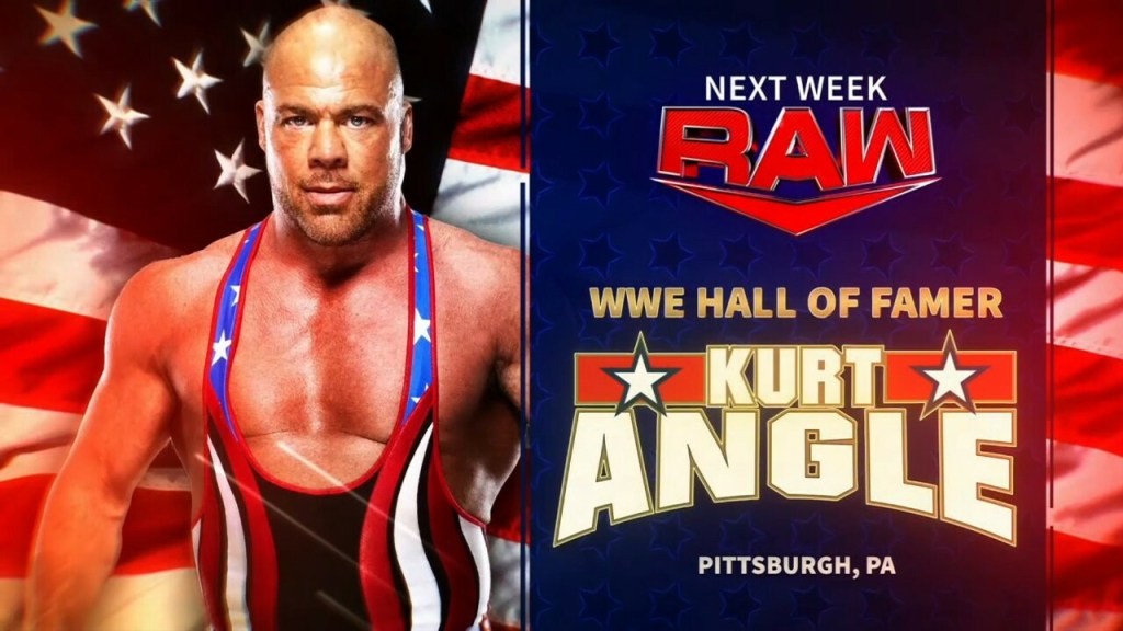 Kurt Angle WWE RAW