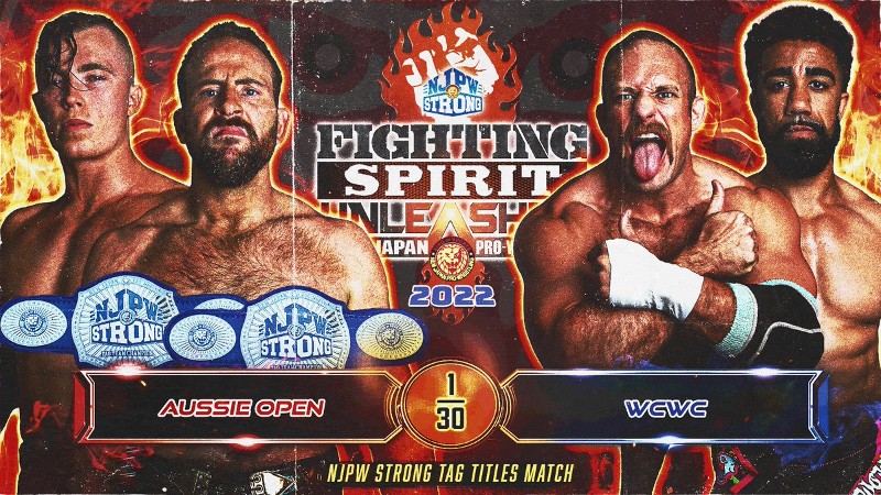 NJPW STRONG Fighting Spirit Unleashed NJPW Strong Tag Title Match