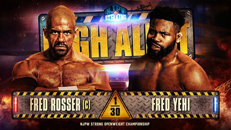 NJPW STRONG Fred Rosser Fred Yehi