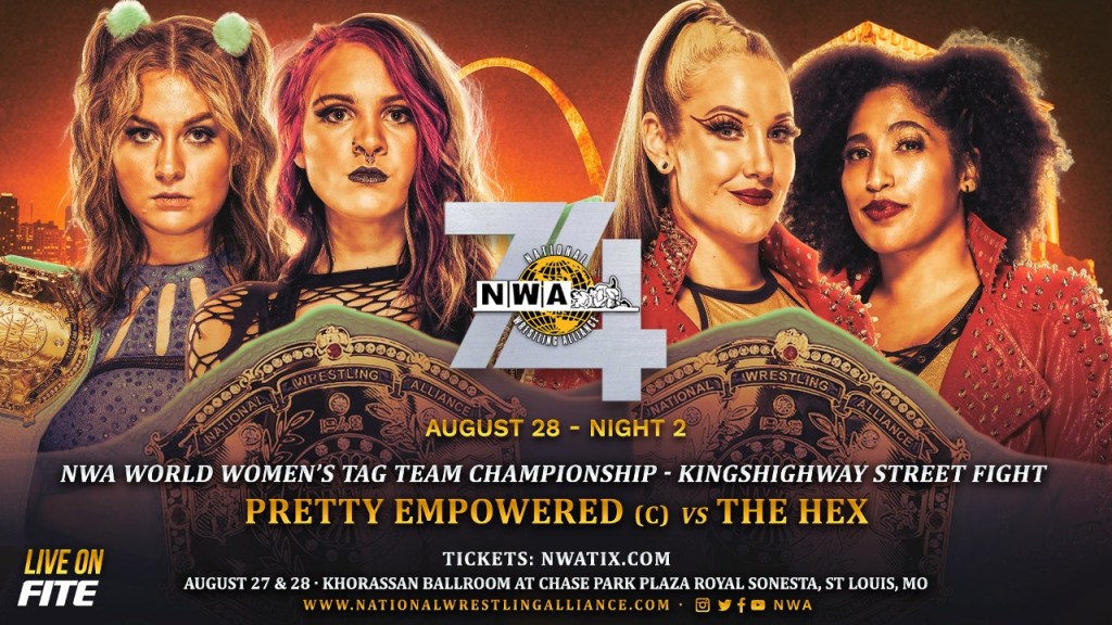 NWA 74 Women's Tag Title Match