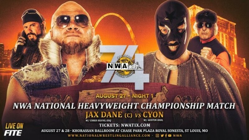 NWA National Heavyweight Championship Match NWA 74 Jax Dane