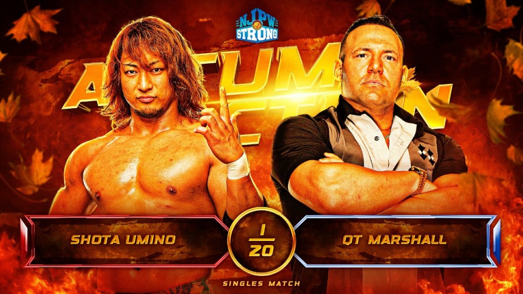 Shota Umino QT Marshall NJPW STRONG