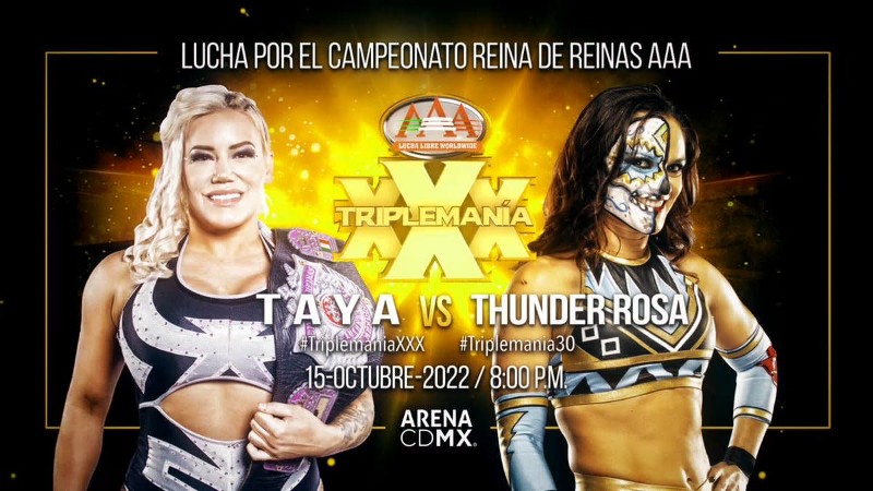 Thunder Rosa Taya Valkyrie TripleMania XXX
