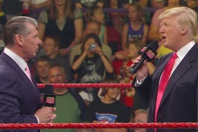 Vince McMahon Donald Trump WWE
