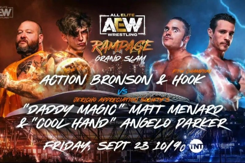 Action Bronson HOOK AEW Rampage