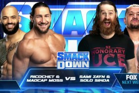 Sami Zayn Solo Sikoa WWE SmackDown