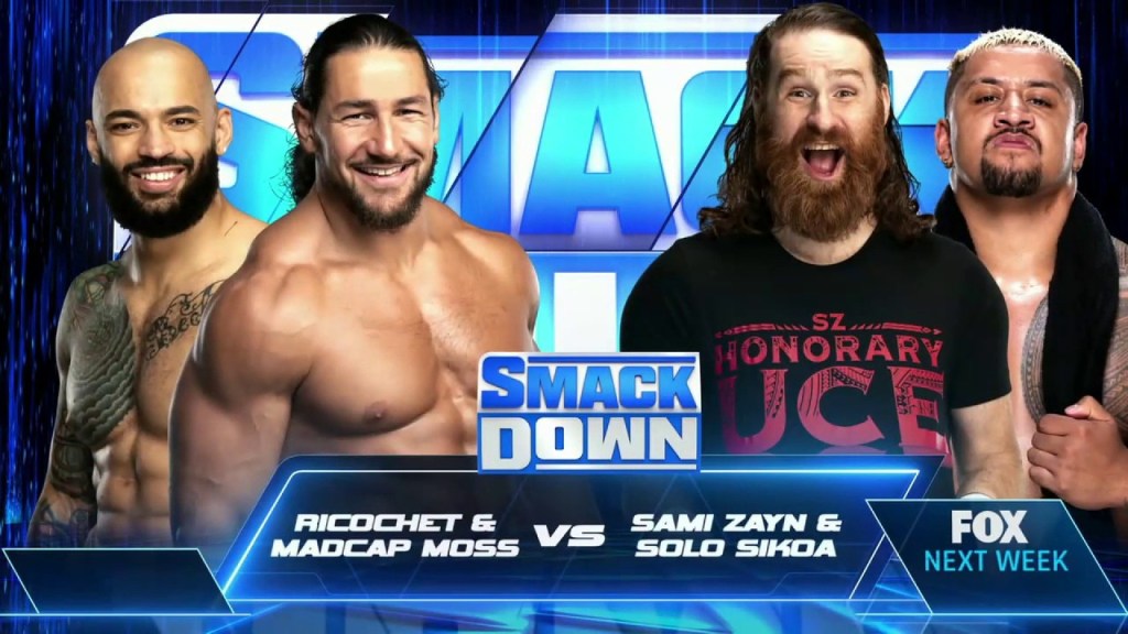 Sami Zayn Solo Sikoa WWE SmackDown
