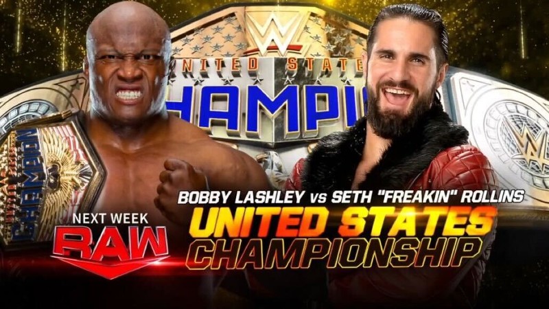 Seth Rollins Bobby Lashley WWE RAW
