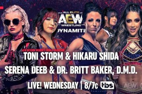 Toni Storm Hikaru Shida Britt Baker Serena Deeb AEW Dynamite
