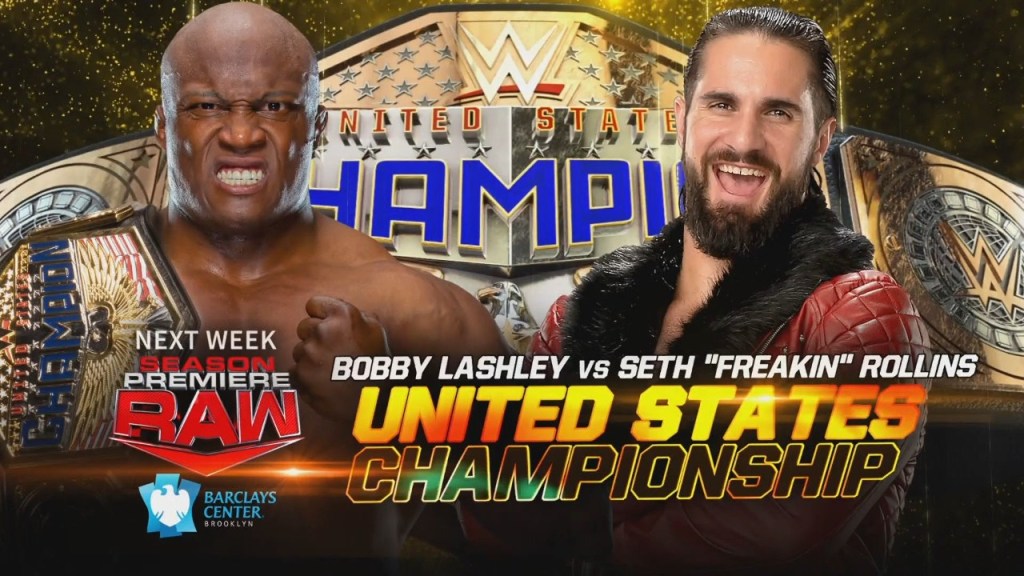 Bobby Lashley Seth Rollins WWE Raw 2