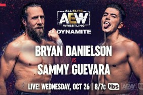 Bryan Danielson Sammy Guevara AEW Dynamite