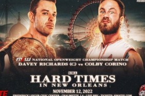 Davey Richards Colby Corino NWA Hard Times 3