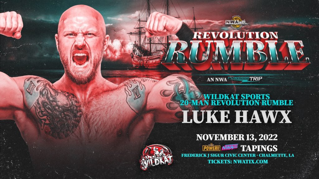 NWA Revolution Rumble Luke Hawx