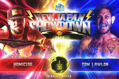 Homicide Tom Lawloer NJPW New Japan ShowDown