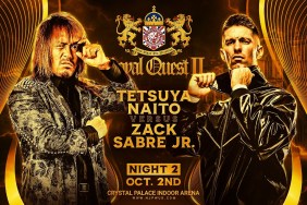 NJPW Royal Quest II Zack Sabre Jr Tetsuya Naito